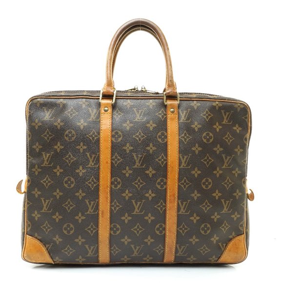 Auth Louis Vuitton Porte Documents #8064L30